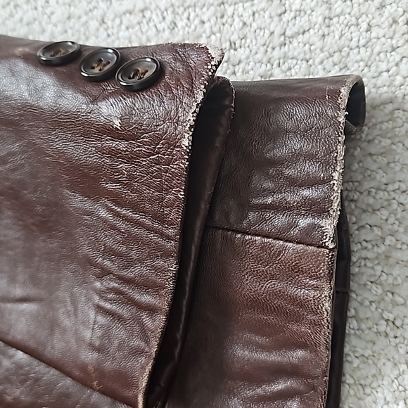 Vintage 1980s leather jacket, S-M - Picture 11 of 11